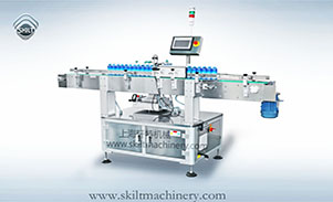 立式蜂蜜瓶貼標(biāo)機定制