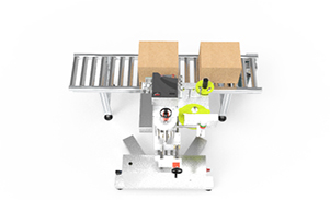 側(cè)面在線打印不干膠貼標(biāo)機(jī)定制