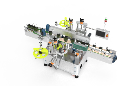 方瓶雙面貼標(biāo)機(jī)