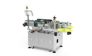 高速回轉式西林瓶不干膠貼標機定制