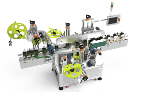 杯頂及側(cè)面貼標機