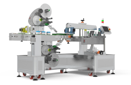 底面雙側(cè)面貼標機